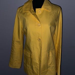 Vibrant yellow jacket  by Old Navy